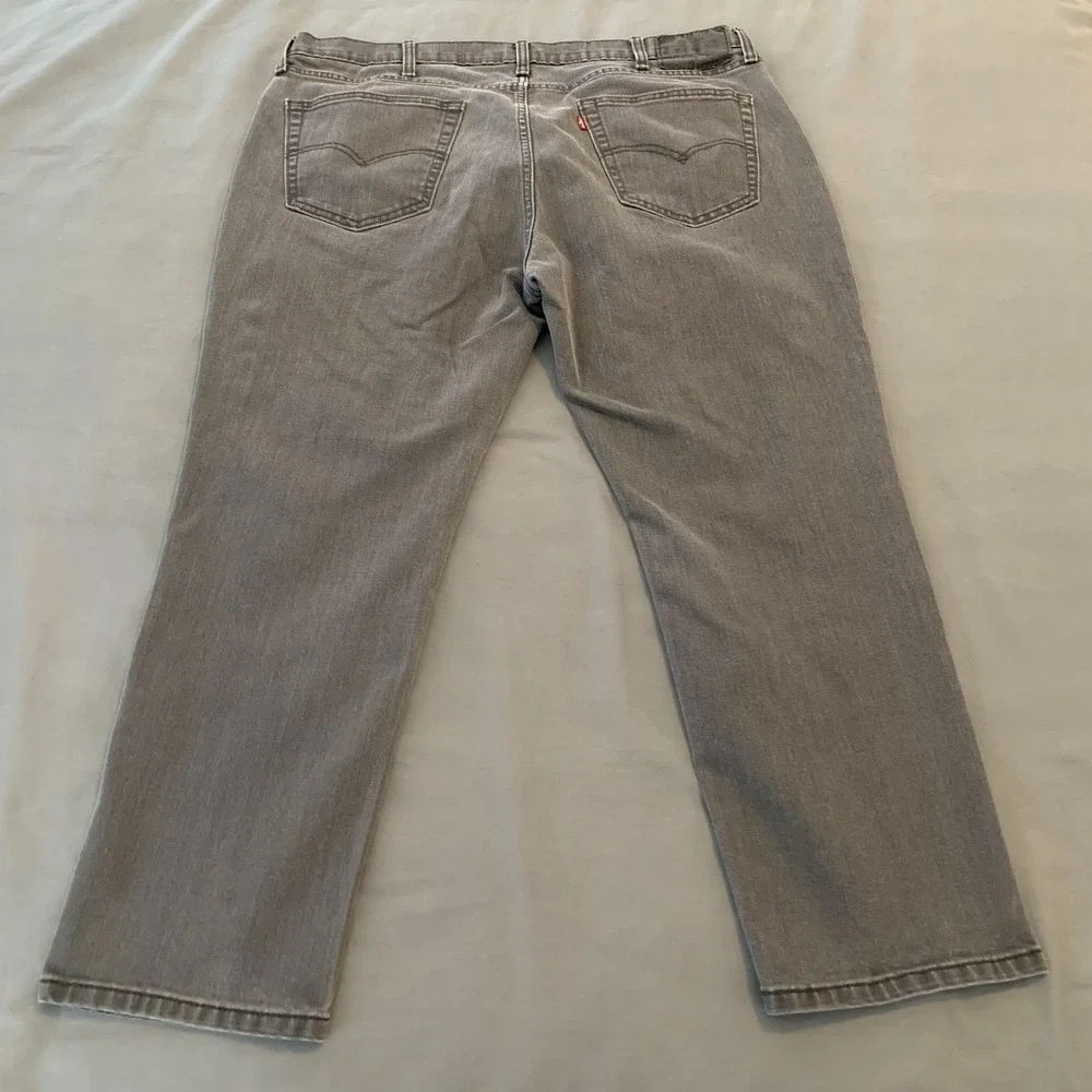 Levi's 541 Jeans Mens 40x30 Gray Straight‎ Leg Zip Fly Denim PC9 18181-0005
